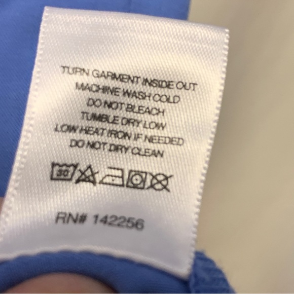 Figs Royal Blue Rafaela Scrubs Top Size M - Picture 7 of 11